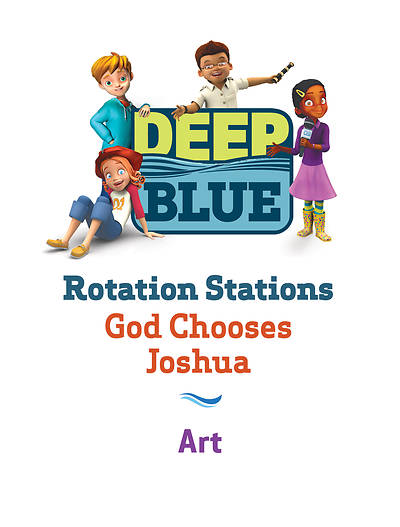 Picture of Deep Blue Rotation Station: God Chooses Joshua - Art Station Download
