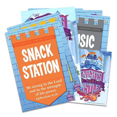 Picture of Vacation Bible School (VBS) 2020 Knights of North Castle Activity Center Signs & Publicity Pak