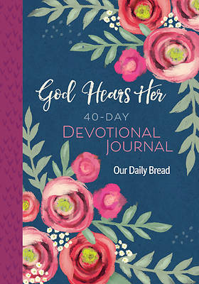Picture of God Hears Her 40-Day Devotional Journal