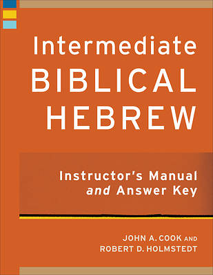 Picture of Intermediate Biblical Hebrew Instructor's Manual and Answer Key