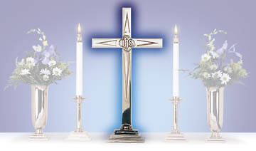Picture of Sudbury IHS Star Altar Cross