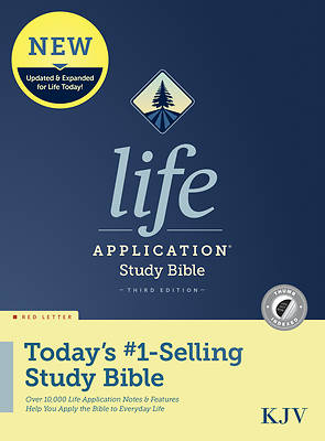 Picture of KJV Life Application Study Bible, Third Edition (Red Letter, Hardcover, Indexed)