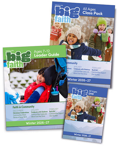 Cokesbury Kids Big Faith Winter 2026-27 Leader Kit Ages 7-12