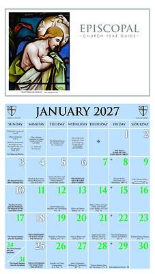 2027 Episcopal Church Year Guide Kalendar