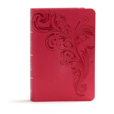 Picture of KJV Large Print Compact Reference Bible, Pink Leathertouch