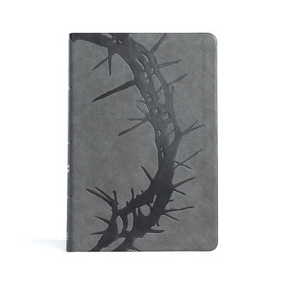 Picture of CSB Giant Print Reference Bible, Charcoal Leathertouch, Indexed