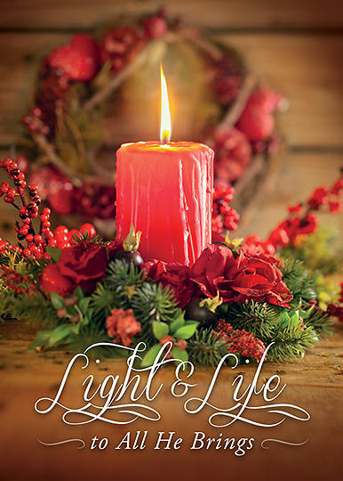 Picture of Light and Life To All He Brings Cards - Box of 12 1 John 2:8