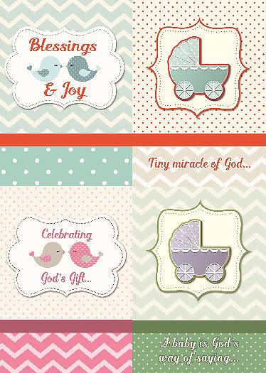 Picture of Blessings and Joy Baby Boxed Cards