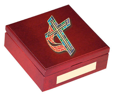 Picture of United Methodist Cross Keepsake Box