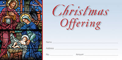 Picture of Behold the Christ Child Christmas Offering Envelope