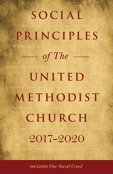 Picture of Social Principles of The United Methodist Church 2017-2020