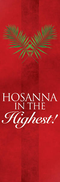 Picture of Passion Cross 2x6 Banner