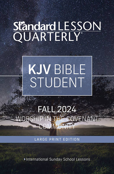 Picture of Standard Lesson Quarterly KJV Adult Student Book Large Print Fall