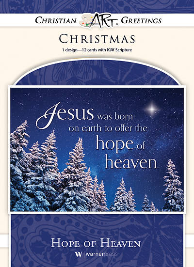 Picture of Hope of Heaven Christmas Cards - Box of 12