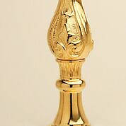 Picture of Koleys K871 24K Gold Plated 15 1/4" Candlestick