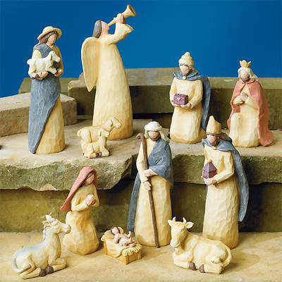 Picture of 11 Piece Nativity Set
