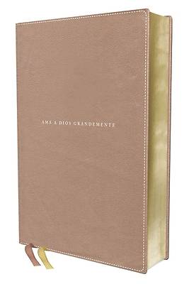 Picture of Nbla Biblia AMA a Dios Grandemente, Leathersoft, Oro Rosa, Interior a Cuatro Colores