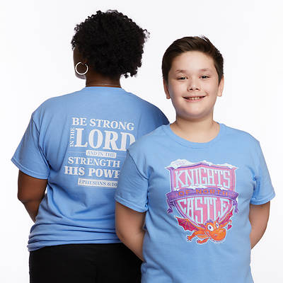 Picture of Vacation Bible School (VBS) 2020 Knights of North Castle Leader T-Shirt Size Small