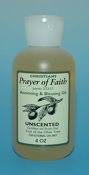 Picture of Unscented Anointing Oil - 4 Oz Bottle