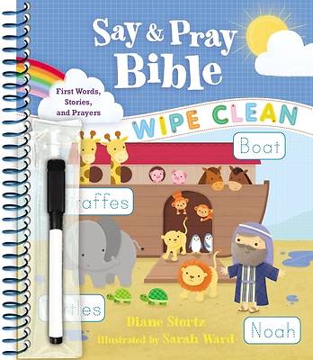 Picture of Say and Pray Bible Wipe Clean