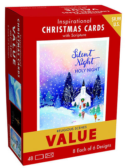 Picture of Inspirational Christmas Card Value Pack-Silent Night