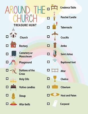 Picture of Look & Learn Prayer Card (25 Pack)