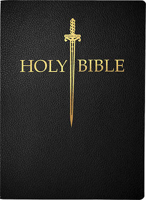 KJV Sword Bible, Giant Print, Black Bonded Leather, Thumb Index