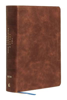 Picture of NIV Lucado Encouraging Word Bible, Brown, Leathersoft, Thumb Indexed, Comfort Print