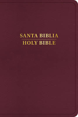 Picture of Rvr 1960/KJV Biblia Bilingüe, Borgoña Imitación Piel (2024 Ed.)