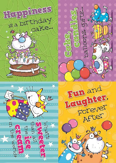 Picture of Birthday Buddies Boxed Cards