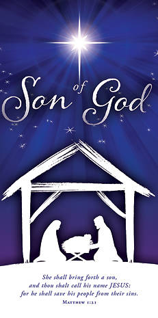 Picture of Son of God Christmas Offering Envelope