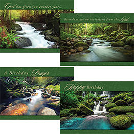 Picture of Birthday - Faithful Falls Assorted Boxed Cards