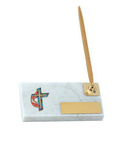 Picture of United Methodist Cross Pen Stand
