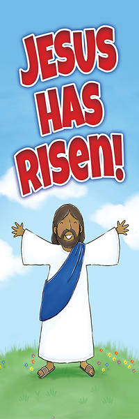 Picture of Jesus Has Risen Kids Easter Bookmark
