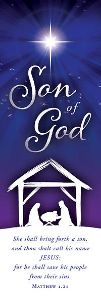 Picture of Son of God Christmas Bookmark
