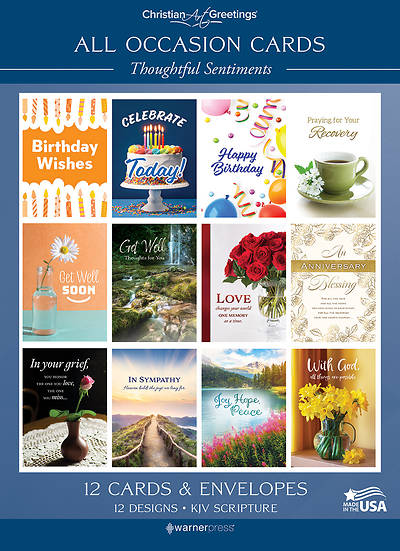 All Occasion Thoughtful Sentiments - Box of 12