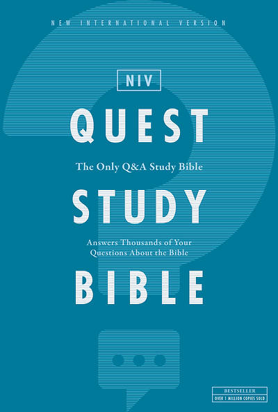Picture of NIV Quest Study Bible, Hardcover, Comfort Print