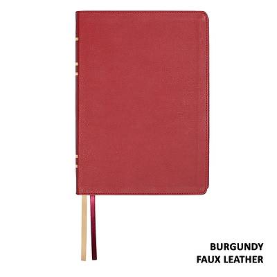 Picture of Lsb Giant Print Reference Edition, Paste-Down Burgundy Faux Leather