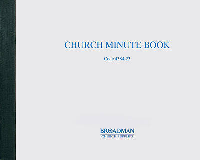 Picture of Church Minute Book