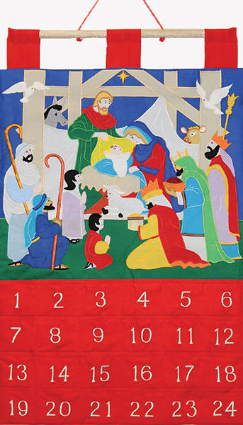 Picture of Alleluia Fabric Advent Calendar