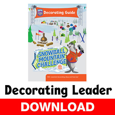 Picture of VBS 2026 Snowball Mountain Challenge Decorating Guide Download