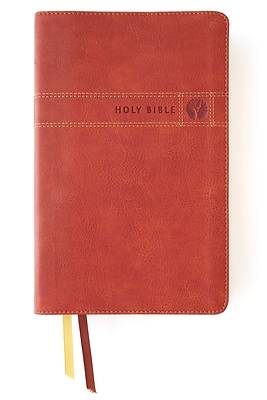 Picture of Niv, Men's Devotional Bible, Leathersoft, Brown, Comfort Print