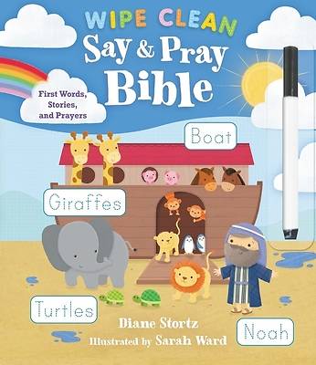 Picture of Say and Pray Bible Wipe Clean