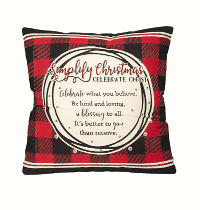 Picture of Simplify Christmas Pillow 12"