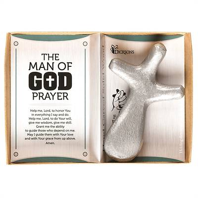 Picture of Man Of God Prayer Cross 4.75"