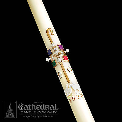Picture of Cathedral The Good Shepherd Paschal Candle 1-3/4" x 36"