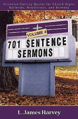 Picture of 701 Sentence Sermons, Volume 4
