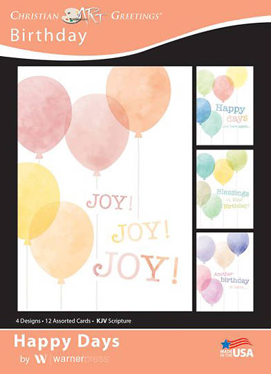 Picture of Birthday - Happy Days Assorted Boxed Cards