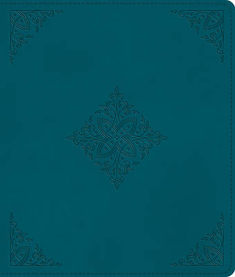 Picture of ESV Journaling Bible (Trutone, Deep Teal, Fleur-De-Lis Design)