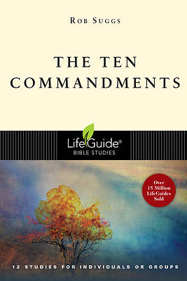 Picture of LifeGuide Bible Study - The Ten Commandments